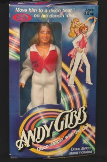   ideal toy corp pattern disco doll piece andy gibb size 6 1 2 condition