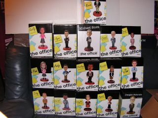 Complete Collection of NBC The Office 16 Bobbleheads Officially 
