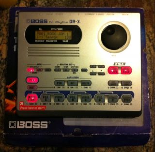 Boss Dr 3 Digital Drum Beat Machine Sample Maker