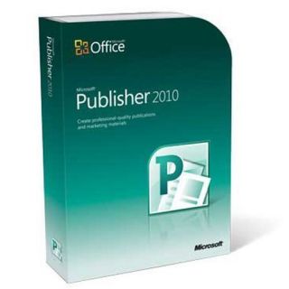 Microsoft Publisher 2010 Professional Full Version not Academic
