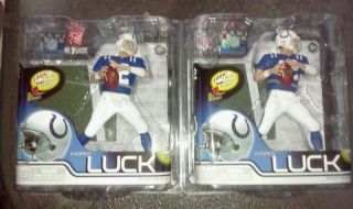 Mcfarlane NFL 30 Andrew Luck Colts Lot of 2 CHEAPER THAN RETAIL