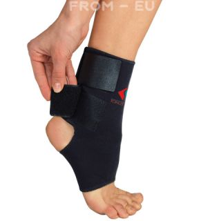 Deluxe Neoprene Ankle Support Brace Stabilizing Wrap Foot Ligament 