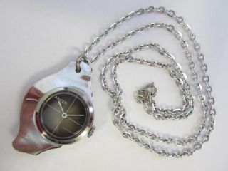 Anker N O s Ladies Chain Watch Steel Antimagnetic Running