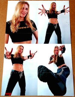 Arch Enemy Angela Gossow Metal Queen Tribute Poster Import