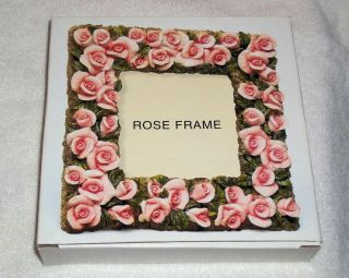 New American Greetings Rose Picture Frame Wedding Anniversary Birthday 