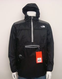 North Face Mens Steep Tech Anorak Pullover Jacket Black Aynq JK3 