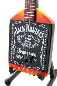 Miniature Guitar Jack Daniels Michael Anthony Bass