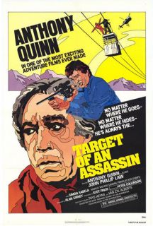 Target of An Assassin Movie Poster Anthony Quinn 1978