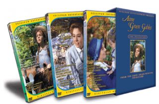 Anne of Green Gables Trilogy Box Set New 3 DVD Set