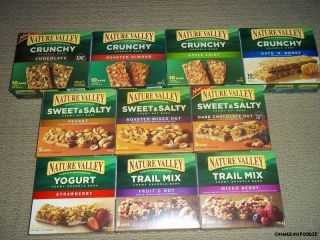 Nature Valley Granola Bars Sweet Salty Crunchy Trail MX