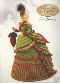 Victorian Lady Miss January for Barbie Crochet Pattern