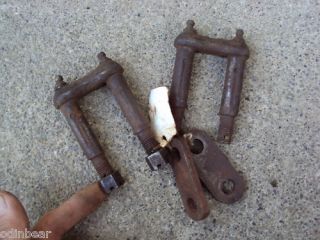Antique Ford Model A Clamps Shackles Greasers Parts