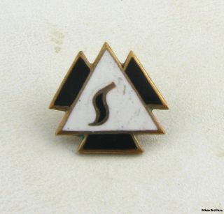 14th Degree Lapel Pin Scottish Rite Vintage Masonic Member Enameled 