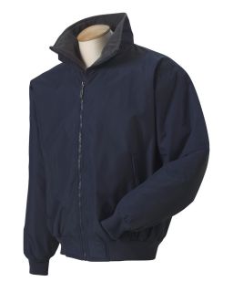 Harvard Square Mens Zipper Pocket Fleece Storm Jacket HS220