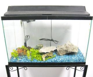 29 Gallon High Aquarium with Pump Stand and More