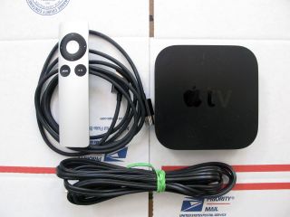 Jailbroken Apple TV 2nd Gen A1378 Original Remote HDMI Cable Power 