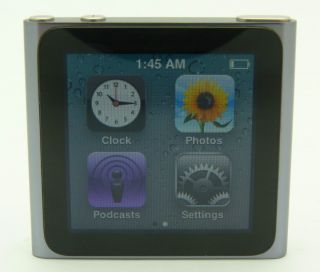 Apple MC688LL 6th Generation iPod Nano Graphite 8GB  Player