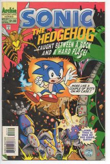 Archie Comics SONIC THE HEDGEHOG 1995 #21 VG  B&B
