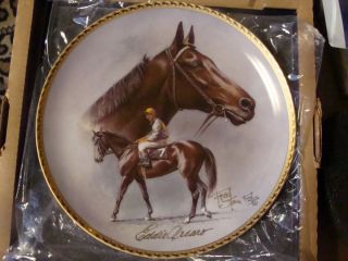   SIGNATURE EDITION DOUBLE SIGNED BY FRED STONE EDDIE ARCARO KELSO HORSE