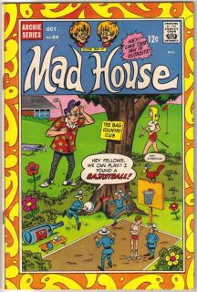 Archies Madhouse Comic Book 64 Archie 1968 Very Good
