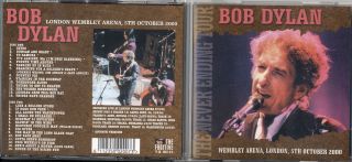 Bob Dylan London Wembley Arena 5th October 2000 2CD Set
