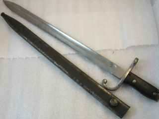 Modelo Argentino bayonet for 1909 Mauser made in Solingen, Germany 