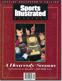 Arkansas Razorbacks Sports Illustrated Commemorative