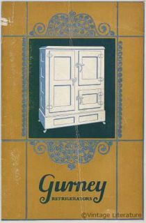 History of Ice Boxes Refrigerators Catalogs on DVD
