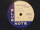   JAMES P.JOHNSON BLUE NOTE 27 ARKANSAW BLUES MULE WALK STOMP PIANO SOLO