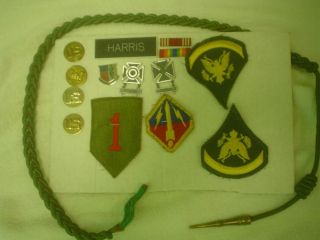 Medals Pins Ribbons and Patches US Army 80s and Older 15 items