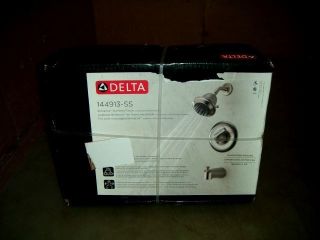 Delta Classic Single Handle Tub Shower Faucet 144913 SS