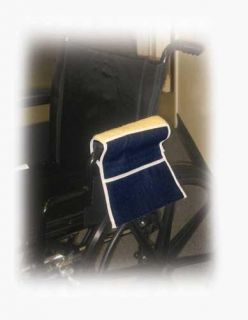 Wheelchair Accessory Fleece Armrest Cover w Pouch