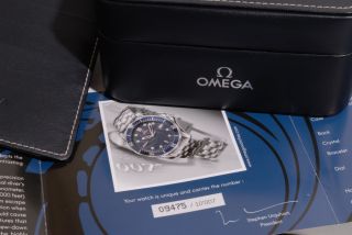 Omega James Bond Seamaster Watch Box RARE Discontinued