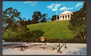 Arlington National Cemetery Custis Lee Mansion Vintage Postcard