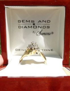 1169 Vintage Style 14k Gold 1 2ct TDW Diamond Ring H I I1 2 4 5g not 