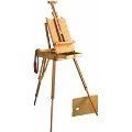 Art 101 Portable Wooden Foldable Artist Easel Sketch Box New in Box 