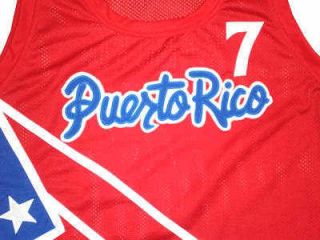 Carlos Arroyo Team Puerto Rico Jersey Sewn Red New Any Size
