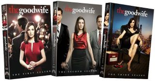 The Good Wife DVD Collection Season 1 2 3 Complete Seasons 1 3 New 