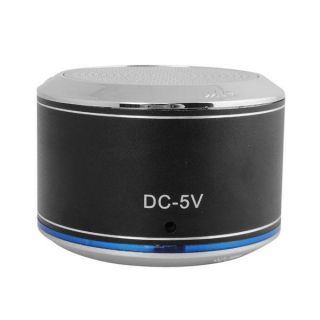 Black Portable Rechargeable Wireless Speaker Bluetooth Stereo for PC 