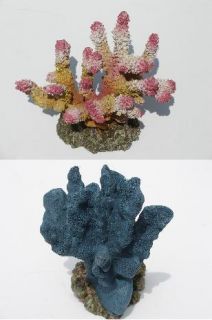 New Aquarium Ornament Reef Coral Artificial QFS 06A QFS 08