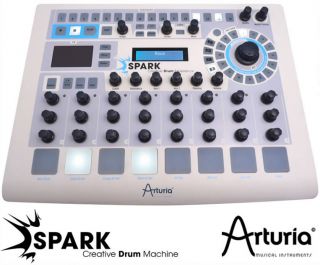 Arturia Spark Hybrid Creative Drum Machine Synth Open