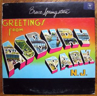 BRUCE SPRINGSTEEN Greetings From Asbury Park EX FIRST PRESS LP 