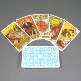 Rider Waite Tarot Card Set Deck Book by Waite A E AGC2