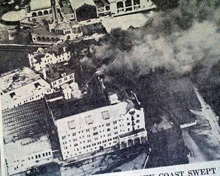 Ocean Grove NJ Asbury Park Hotel Fire 1938 NY Newspaper