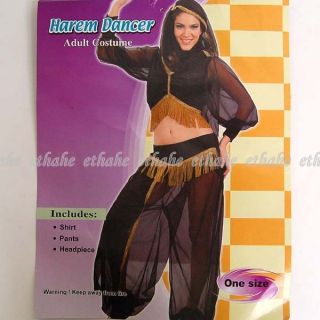 Arabian Belly Dance Costume Harem Dancer Adult 6P08