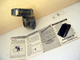 Vintage Arcadia Commander Pocket Size Viewer Bakelite