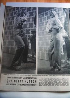 46 Betty Hutton Esther Williams Dorothy MC Guire Boxing