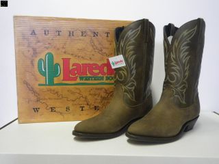 Laredo Womens 5742 New Kadi Tan Brown Leather Western Cowboy Boots 