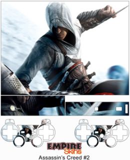 Assassins Creed 2 PS3 PlayStation 3 Console Skin Set