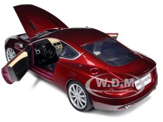 Aston Martin DB9 Coupe Burgundy 1 18 Diecast Model Car by Motormax 